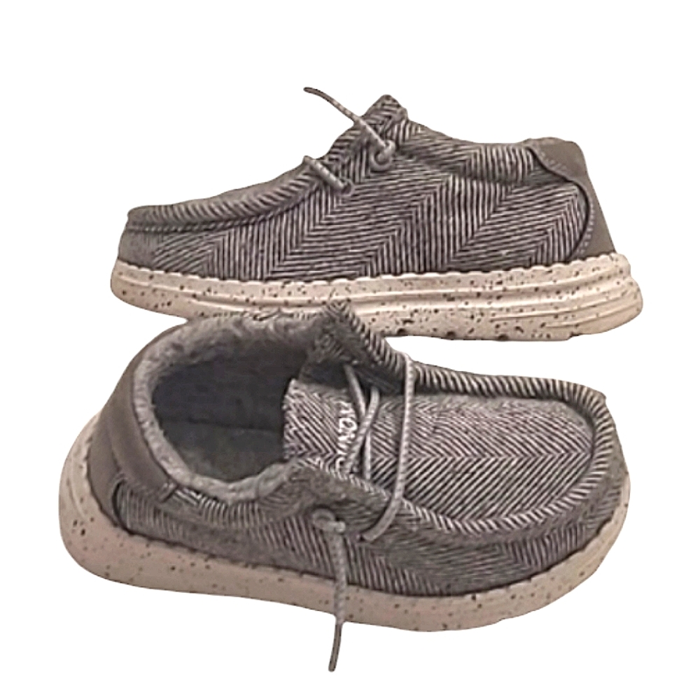 Bruno Marc Slip-On Fur Casual Loafer Unisex Knit Canvas Moccasin Sneaker Sz 9